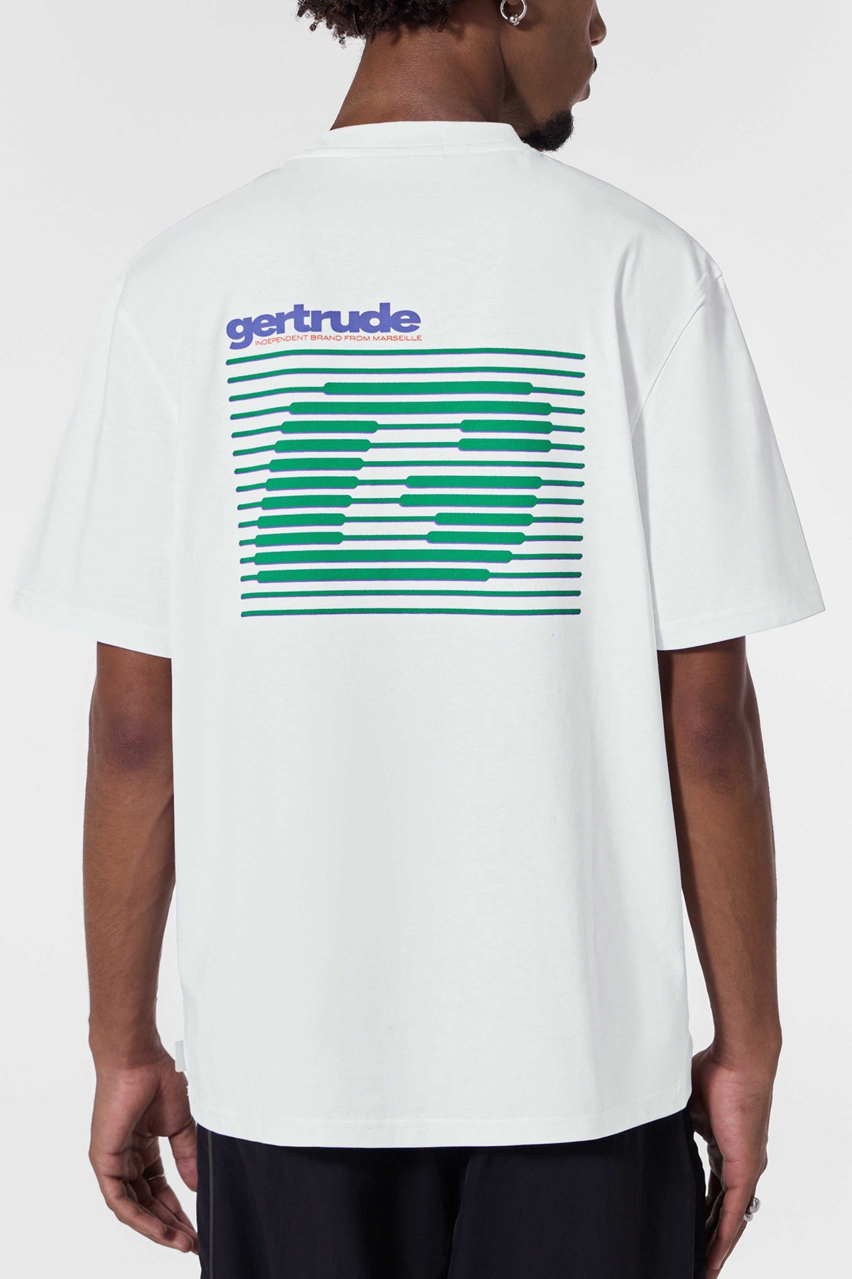 T-SHIRT LEONSTRIPE JERSEY AÉRÉ