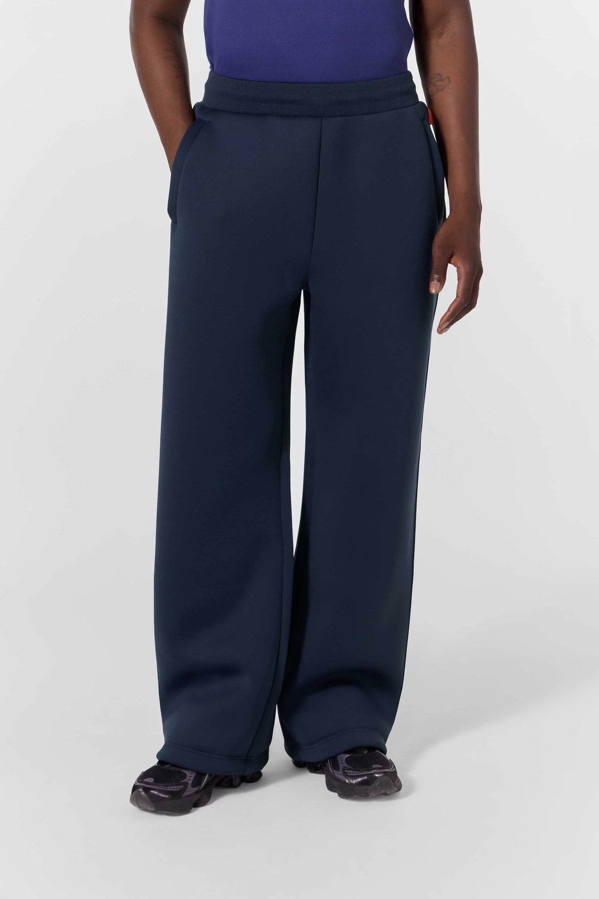 PANTALON CARDI AMPLE MAILLE SCUBA