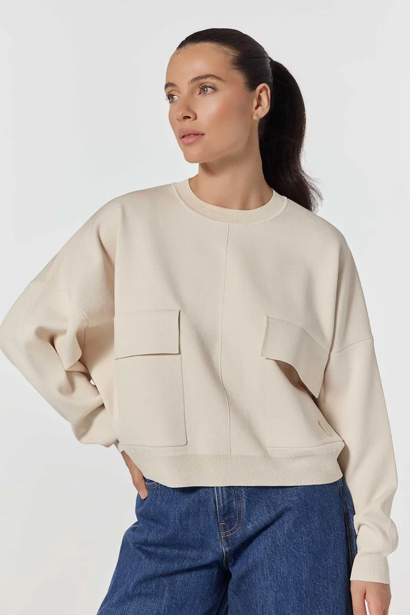 PULL CHESTER MAILLE SOUPLE COUPE OVERSIZE