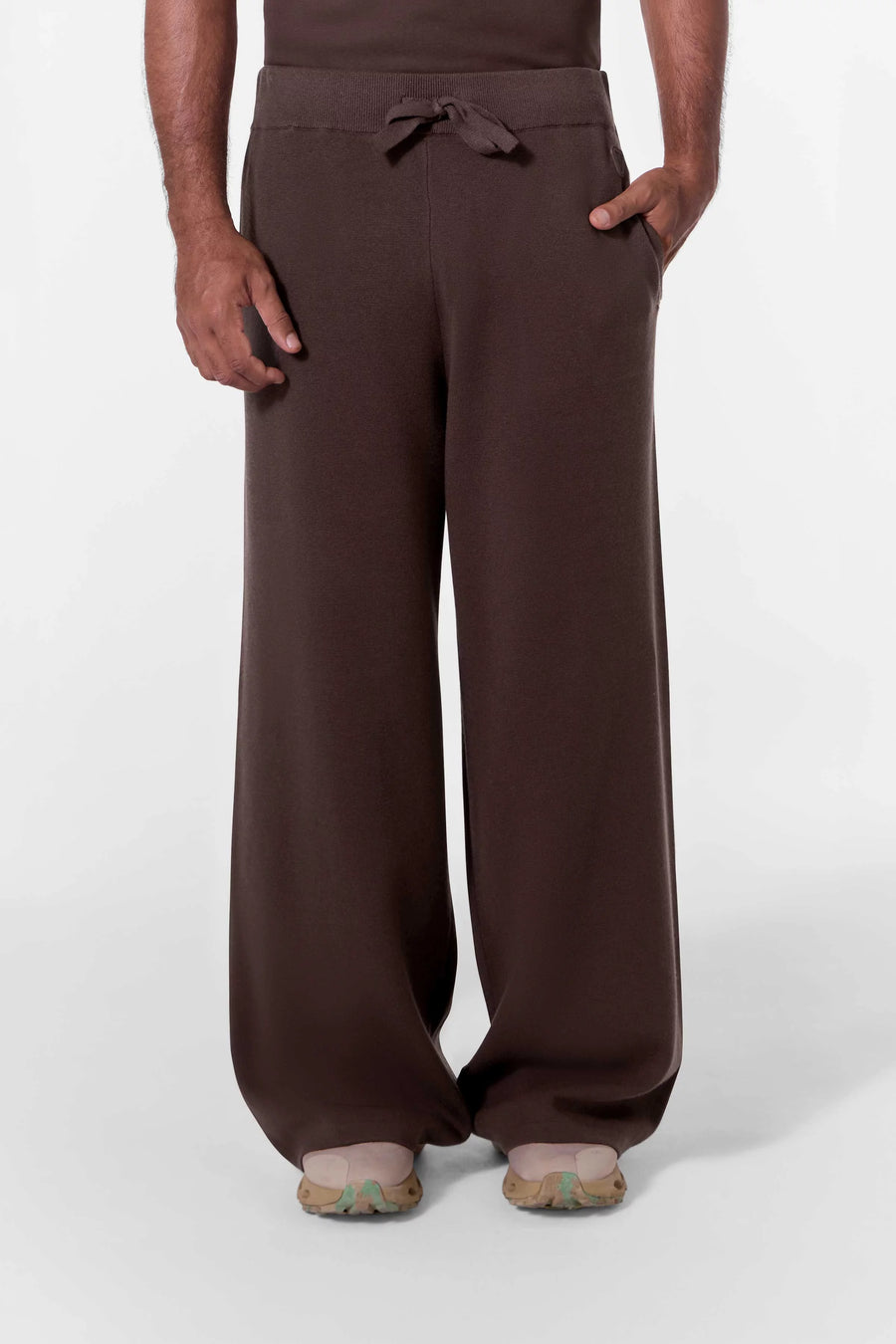 PANTALON AMARO LOOSE EN MAILLE SOUPLE