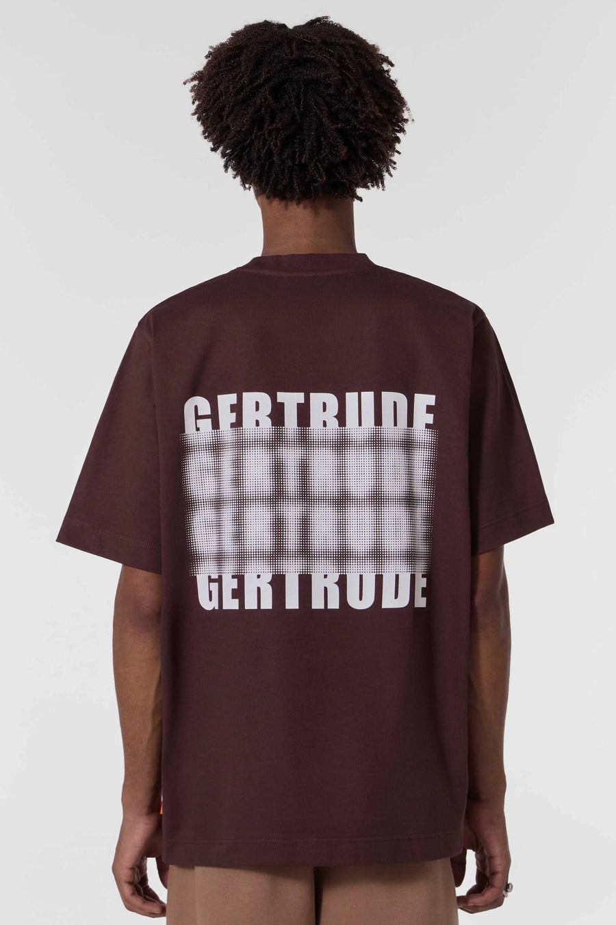 T-SHIRT DARRYLDOTS PRINT CONTRASTÉ DOS