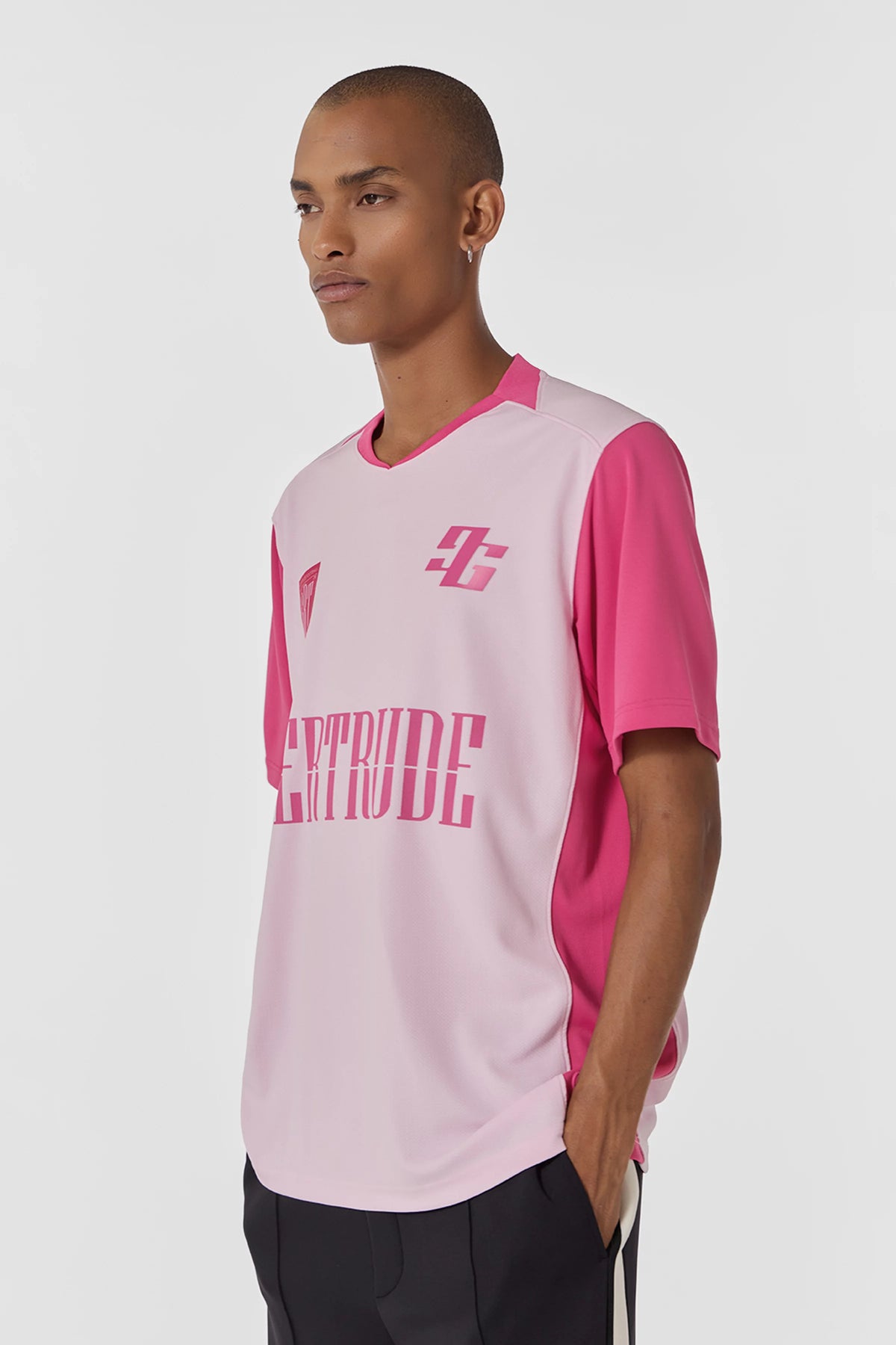 T-SHIRT KEYLIANE COL CONTRASTÉ