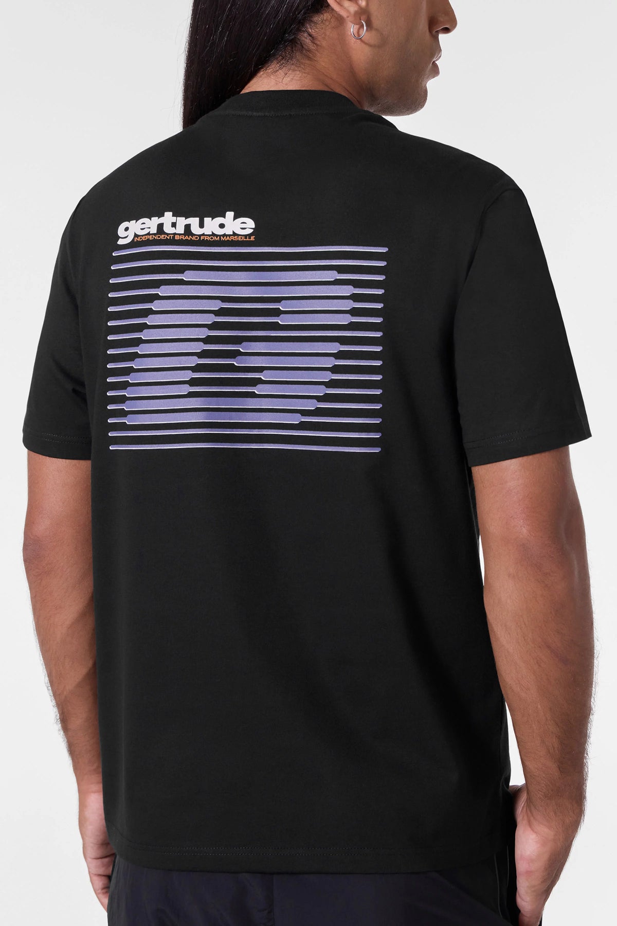 T-SHIRT LEONSTRIPE JERSEY AÉRÉ