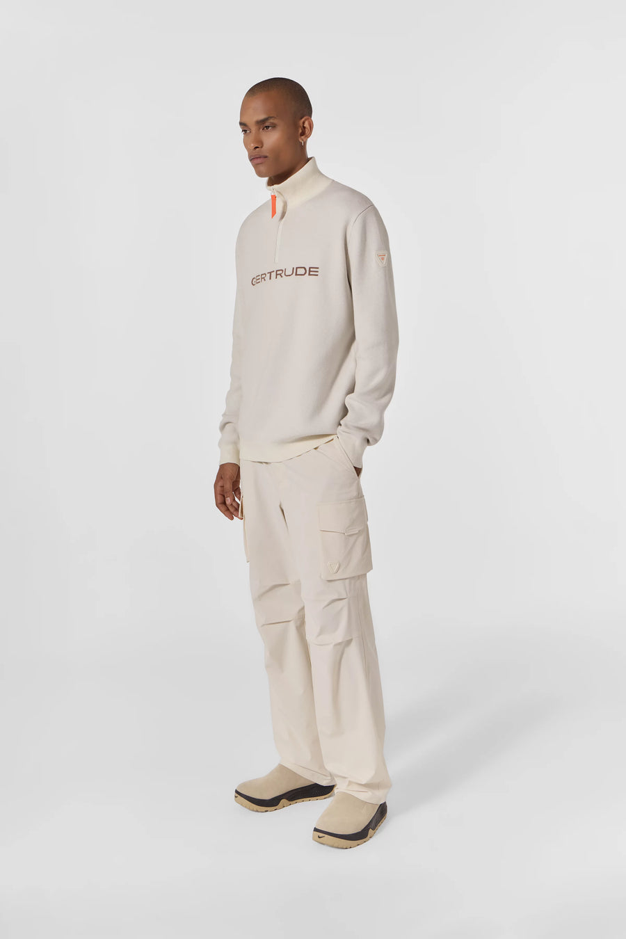 PULL LEWISGER COL CAMIONNEUR ZIPPÉ