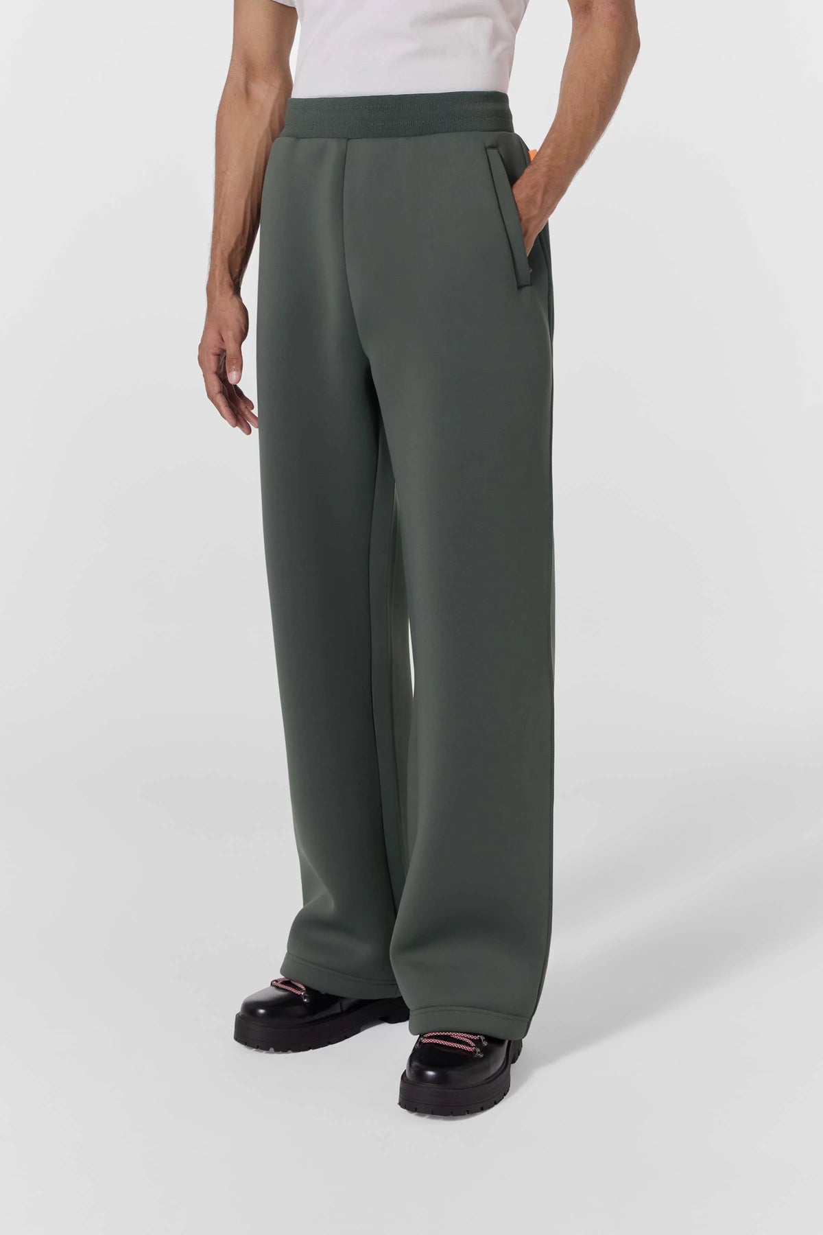 PANTALON CARDI AMPLE MAILLE SCUBA