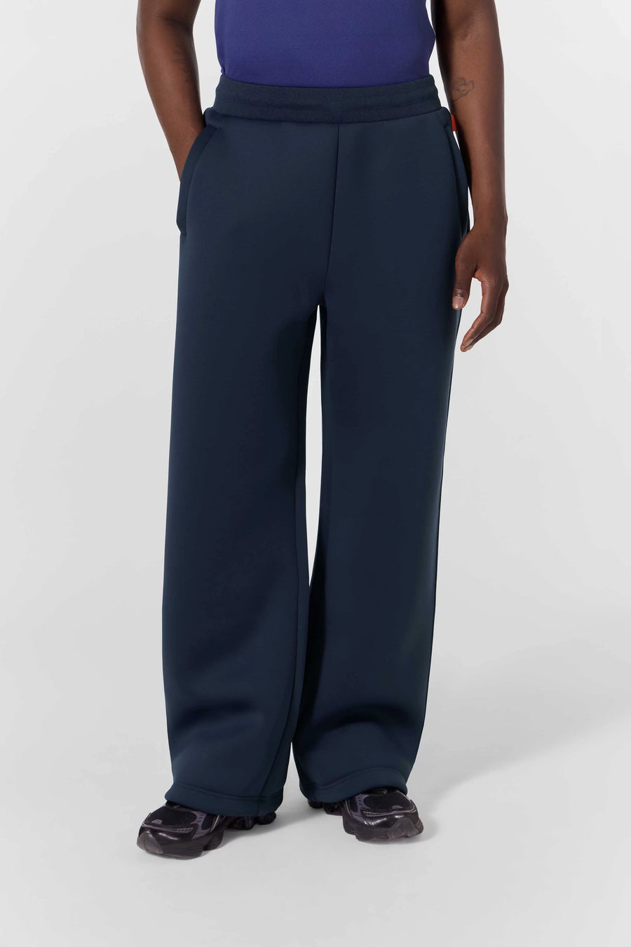 PANTALON CARDI AMPLE MAILLE SCUBA