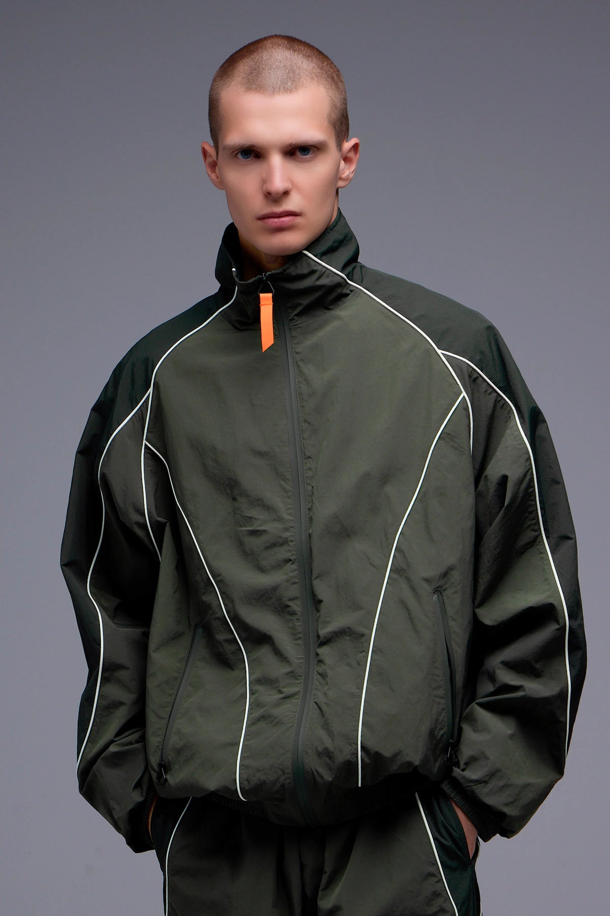 VESTE DE SURVÊTEMENT TITOS COL MONTANT
