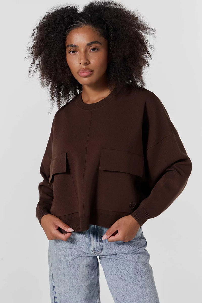 PULL CHESTER MAILLE SOUPLE COUPE OVERSIZE