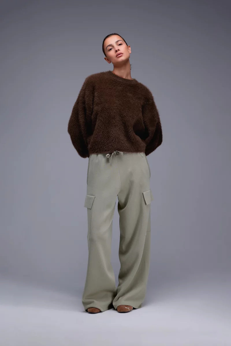 PULL IDA MAILLE BROSSÉE