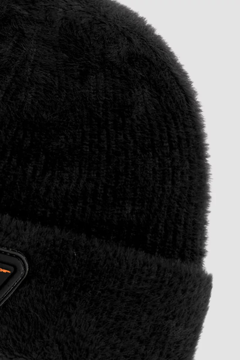 BONNET JADR À REVERS MAILLE EFFET MOHAIR