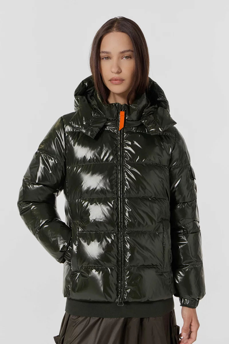 DOUDOUNE ONDINE BRIGHT MATIÈRE GLOSSY
