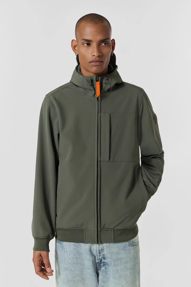 VESTE SOFTSHELL RONY IMPERMÉABLE À CAPUCHE